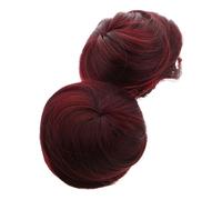 LRXIYODE 2 Piezas Bolsa Para Moño De Peluca Extensiones De Cabello Postizo Clip Para Recogidos Elegantes Uso Diario y Viajes Moños Para Cabello Mujer Postizos