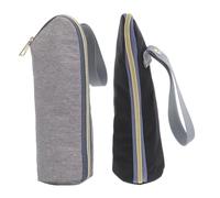 LRXIYODE 2 Piezas Bolsa Térmica para Biberón Correa Bolsa Portátil Aislante para Leche para Cochecitos y Colores Surtidos