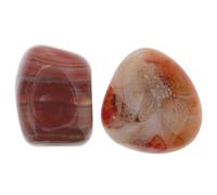 LRXIYODE 2 Piezas de Piedra de Ágata Sardonyx Natural Irregular para Decoración del Hogar y Reiki, Piedras Curativas para Relajación y Sanación del Cuerpo y Espíritu