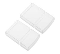 LRXIYODE 2 Piezas Estuche Protector Transparente para Resistente al Agua y Ligero Funda Práctica para Camping Senderismo y Uso Diario al Aire de Unidades