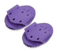 LRXIYODE 2 Piezas Masajeador Manual de Aceite para Cuerpo Cepillo Plástico para Masaje Cabeza Cintura Abdomen y Piernas Herramienta Portátil para Exfoliación y Relajación Muscular