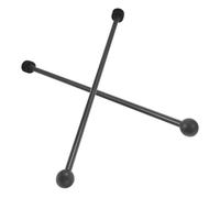 LRXIYODE 2 piezas Mazas de Marimba Doble Punta Antideslizantes con Cabezas de Goma y Fieltro Accesorios para Instrumentos de Percusión como Xilófono y de Lengua