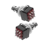 LRXIYODE 2 Piezas Pedal De Efectos De Guitarra Conmutador De Pedal De Guitarra Fácil De Usar y Compatible Múltiples Marcas