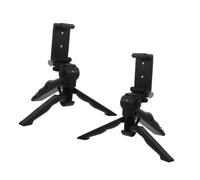 LRXIYODE 2 Piezas Soporte de Teléfono Plegable de Escritorio Estabilizador Manual para Grabación y Streaming para Móviles con Fuerte Estabilidad y Alta Durabilidad