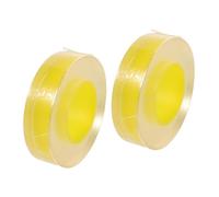 LRXIYODE 2 Rollos Membrana Flute Transparente Adhesiva para Dizi Película Fina para Reparación y Práctica Accesorio para Principiantes con Sonido Estable y Claro