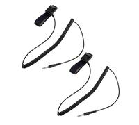 LRXIYODE 2 Unidades Correa de Muñeca Ajustable para Máquina Iónica de Baño de Pies, Compatible con Spa Hinchable, Banda Elástica Cómoda y Cable en Espiral para Cuidado y Masaje