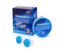 LRXIYODE 2 Unidades Dispositivo Nasal y Tapón Antironquidos con Estuche Portátil, Mejora la Respiración Nasal, Fácil Limpieza y Uso, para Dormir Tranquilo y Reducir Ronquidos