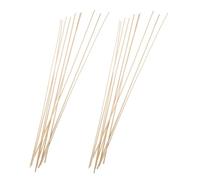 LRXIYODE 20 Piezas Kit de Palos de Bambú para Cometas Varillas de Soporte para Manualidades Infantiles Accesorios Educativos para Fomentar Creatividad y Unión Familiar