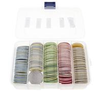 LRXIYODE 200 Piezas Sanding Paper Discs Foot File Replacement Sandpaper Pads Coarse Medium Fine Grit For Manicure Pedicure Dead Skin Removal Nail Care