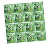LRXIYODE 20piezas Servilletas De Fiesta De Fútbol Decoración Para Cumpleaños y Reuniones Alta Absorbencia y Diseño Temático De Fútbol