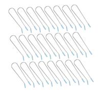 LRXIYODE 24 Piezas U-shaped Hot Roller Clips Resistentes al Calor para Peinado Seguro y Rápido Reemplazo para Rizador Eléctrico Herramientas de Estilismo de Cabello