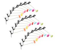 LRXIYODE 24 Pinzas Pelo Diseño de Hongo para Mujeres y Niñas, Accesorios Duraderos de Plástico y Metal para Fiestas y Diversas Ocasiones