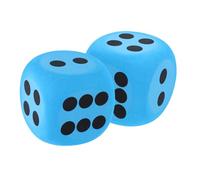 LRXIYODE 2piezas Dados Grandes De Espuma Eva para Juego Decorativo y Aprendizaje El Aula Multifunción