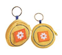 LRXIYODE 2piezas Monedero Mini De Kawaii para Mujeres Monedero De Monedas Adorable con Compacto y Monedas y Accesorios Pequeños