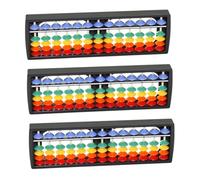 LRXIYODE 3 Piezas Ábaco de plástico ábaco de matemáticas Juguetes para talón Abaco aritmético para Juguetes aritméticos ábaco para matemáticas Marco de cálculo de ábaco