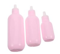 LRXIYODE 3 piezas Botellas de Viaje Reutilizables y Apretables para Loción y Champú Tubos Vacíos de Plástico Resistentes Fugas para Cosméticos y Líquidos Portátil para Artículos de Tocador