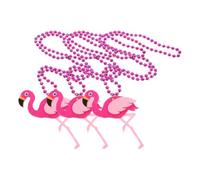 LRXIYODE 3 Piezas Collar Hawaiano con Colgante de de Fieltro Playa Cadena Ligera y Resistente para Mujer Accesorio Veraniego para Fiestas y