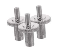LRXIYODE 3 Piezas Electric Guitar Bridge Studs Roller Saddle Screws Metal Mounting Inserts For Guitar Tremolo System Parts Compatible With Bass