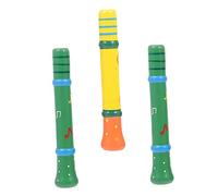 LRXIYODE 3 piezas Juguetes de Silbato de Madera para Juguetes Musicales de Educación Temprana Instrumentos de Música Coloridos para Bebés y Pequeños Color Aleatorio Color Aleatorio