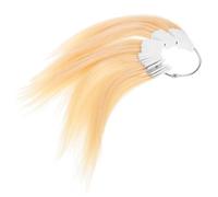 LRXIYODE 30piezas Anillos De Muestras De Color Para Prueba De Mechas Hebras De Cabello Humano Para Salones Cartas De Colores Resistentes Decoloración y Tinte Compatible Para Técnicas De Col