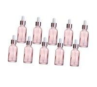 LRXIYODE 30piezas Botella De Aceite Esencial Botellas Rellenables De Vidrio Gotero Portátil Para Subenvases De Aceite Esencial y Uso De Viaje