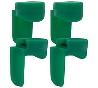 LRXIYODE 4 Apoyapulgares de Silicona para Clarinete Reposapulgar Acolchado Verde Soporte Ergonómico para Dedos Accesorios para Instrumentos de Viento Alivio y Comodidad al Tocar