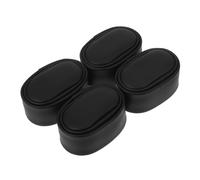 LRXIYODE 4 Piezas Almohadillas de Repuesto para Reloj Automático de Cojines Pequeños de PU Suaves para Rebobinador y Almacenamiento Seguro