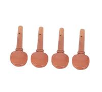 LRXIYODE 4 piezas Clavijas de Violín de Madera de Azufaifo Duraderas para Accesorios de Instrumento Musical Repuestos Prácticos y Ligeros para Afinación Profesional