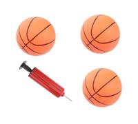 LRXIYODE 4 Piezas Mini Baloncesto Inflables con Bomba para Deportivos Infantiles Interior y Exterior Juguetes para Niñas Color Aleatorio Color Aleatorio