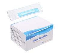 LRXIYODE 40 Paquetes de Mezcla para Enjuague Nasal Solución Salina Isotónica, Material Sintético Que Se Disuelve Rápidamente para Uso en Casa Aire Libre