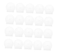 LRXIYODE 40 Piezas Caja Transparente para CD y DVD Pack de Unidades Estuche Plástico Resistente y Grueso para Almacenamiento Seguro y Protección contra Arañazos Compacto para y