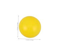 LRXIYODE 50 Piezas Bolas de Plástico Suaves para Piscinas Infantiles Color Amarillo Seguro para Bebés Accesorios para Fiestas y Parques