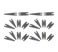 LRXIYODE 5juego Metralla de Resortes Delanteros y Traseros de Acero al Manganeso Kit para Reemplazo de Resorte Equipo de Tatuar Bobina