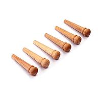 LRXIYODE 6 De Guitarra Acústica y Pines Del Puente De Arce Natural Fragancia, Estilo Clásico, Fácil Instalación Para Reemplazo En Guitarras Folk Acústicas