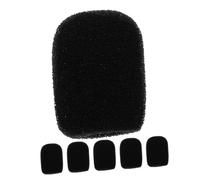 LRXIYODE 6 piezas Fundas de Micrófono Lavables de Esponja Protector Resistente para Micrófono de Mano de Unidades para Ktv Entrevistas y Doméstico