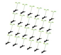 LRXIYODE 60 piezas Pinzas para Cabello Verdes Clips de Pelo Divertidos con Diseño de Brotes de Planta Accesorios para Adolescentes Mujeres Diario Fiesta Cosplay