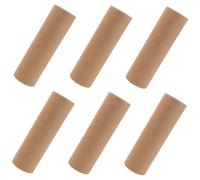 LRXIYODE 6piezas Cajas de Cartón Kraft Vacías Tapa para Envasar Aceites Esenciales Tubos Redondos de Cartón para Almacenar Botellas de Perfume para Manualidades de Joyería y Té