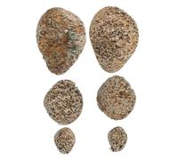 LRXIYODE 6piezas Modelo De Simulación De Piedra Amarilla Artificial Decoración De Bonsái Piedras Artificiales para Decoración De Rocalla para Jardín Accesorios De Paisajismo para Patio y Ta