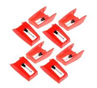 LRXIYODE 8 Piezas Agujas para Tocadiscos de Aguja de Repuesto con Punta de Rubí Compatible con Fonógrafo Vintage Protección y Sonido Detallado para Vinilo