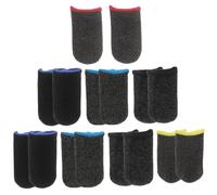 LRXIYODE 8 Protector de Dedos y Transpirables para Gaming de Fundas Ultra Delgadas Antideslizantes Cubre Puntas para Control Táctil y Absorción de Sudor Protección Práctica para