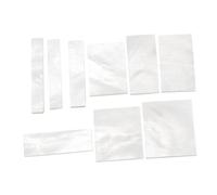 LRXIYODE 9 Piezas Incrustaciones Blancas para Diapasón Material Duradero para Marcadores DIY Bloques para Guitarra Fácil Instalación