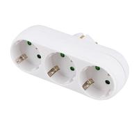LRXIYODE Adaptador Triple de Enchufe de Pared Ignífugo Panel de Eléctrica para Hogar Oficina y Escuela con Diseño Estético y Instalación