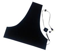 LRXIYODE Almohadilla Térmica Eléctrica USB de Fibra de Aleación para Chaleco Unisex 3 Niveles Ajustables de Temperatura y Función de Adecuado para Uso Familiar Estilo Varios estilos