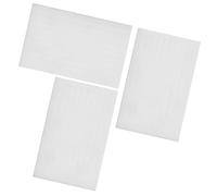 LRXIYODE Almohadillas de Esponja para Joyero, 3 Piezas, Blanco