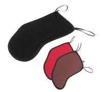 LRXIYODE Almohadillas para Mentonera de Violín 1/2 y 1/4, 3 Unidades Algodón, Soporte Acolchado para Hombro y Mentón, Absorbente de Sudor para Práctica y Clases de Violín