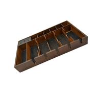 LRXIYODE Bandeja para Cortadora de Pelo Eléctrica 1 Unidad Madera Retro Antideslizante para Salón Profesional Organizador Herramientas Peluquería