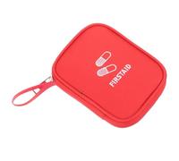 LRXIYODE Bolsa Médica Portátil Pequeña Resistente y Ligera con Cremallera Completa para Primeros Auxilios y Viaje Maletín Compacto para Enfermería y Emergencia para Almacenamiento