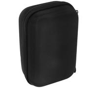 LRXIYODE Bolsa para Cámara Deportiva Pequeña con Estuche Rígido y Espuma Protectora, Color Negro, Tamaño Pequeño, Compatible con Gopro 11 10 9 8, Adecuado para Viaje y Mochila, 1 Pieza