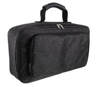 LRXIYODE Bolsa Portátil para Pedalera de Efectos de Guitarra Eléctrica Funda Protectora Resistente con Asas para Almacenamiento Seguro de Equipo Electrónico y Accesorios Musicales