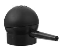 LRXIYODE Boquilla Pulverizadora Profesional para Fibras Capilares Negro, Aplicador de Polvo en Aerosol, Herramienta para Espesar Cabello, Uso en Zona Delantera y Raíces, para Cuidado
